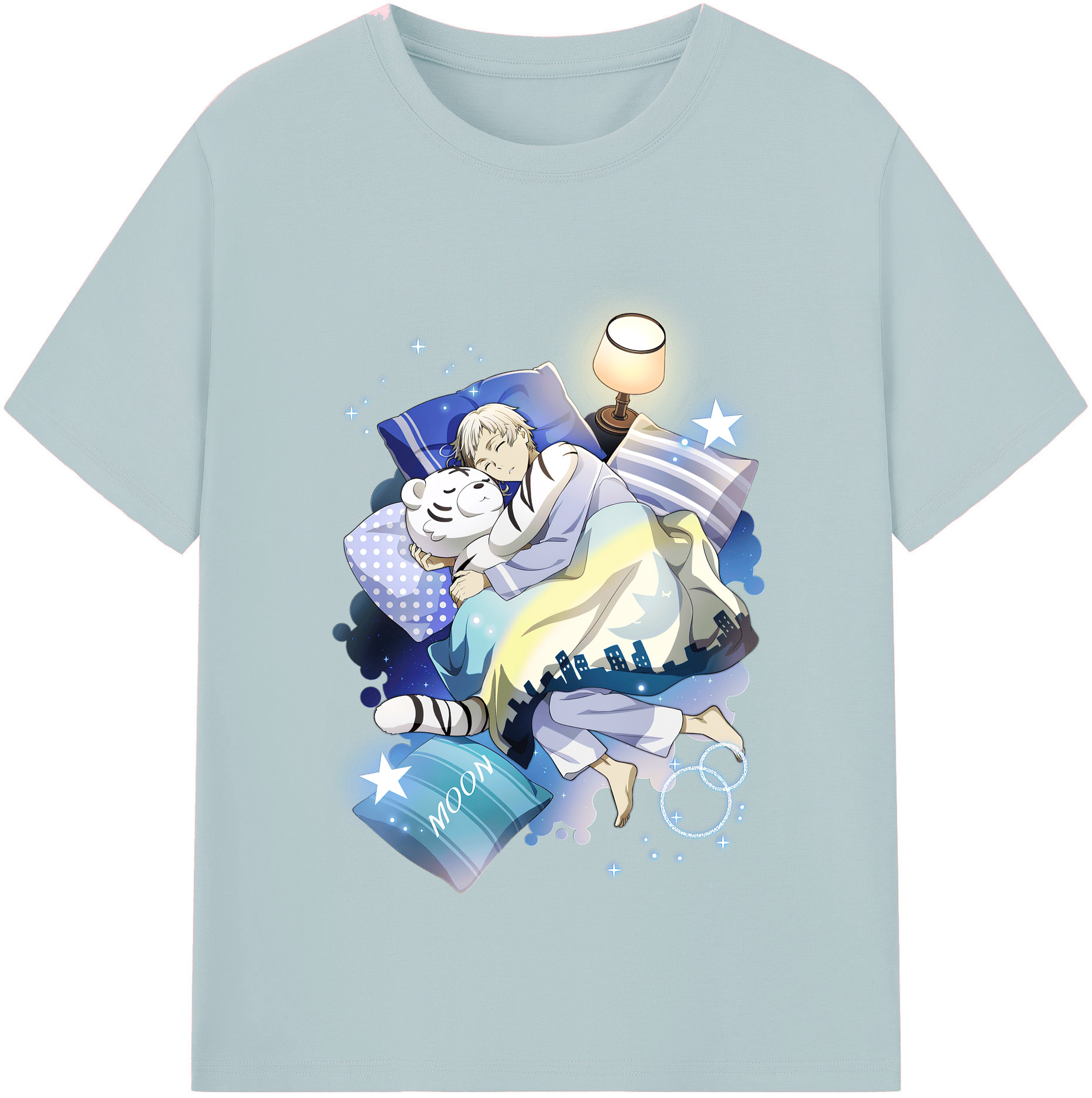 （画像用） 文豪ストレイドッグス Bungo Stray Dogs 綿100％半袖Tシャツ（フロントプリント）